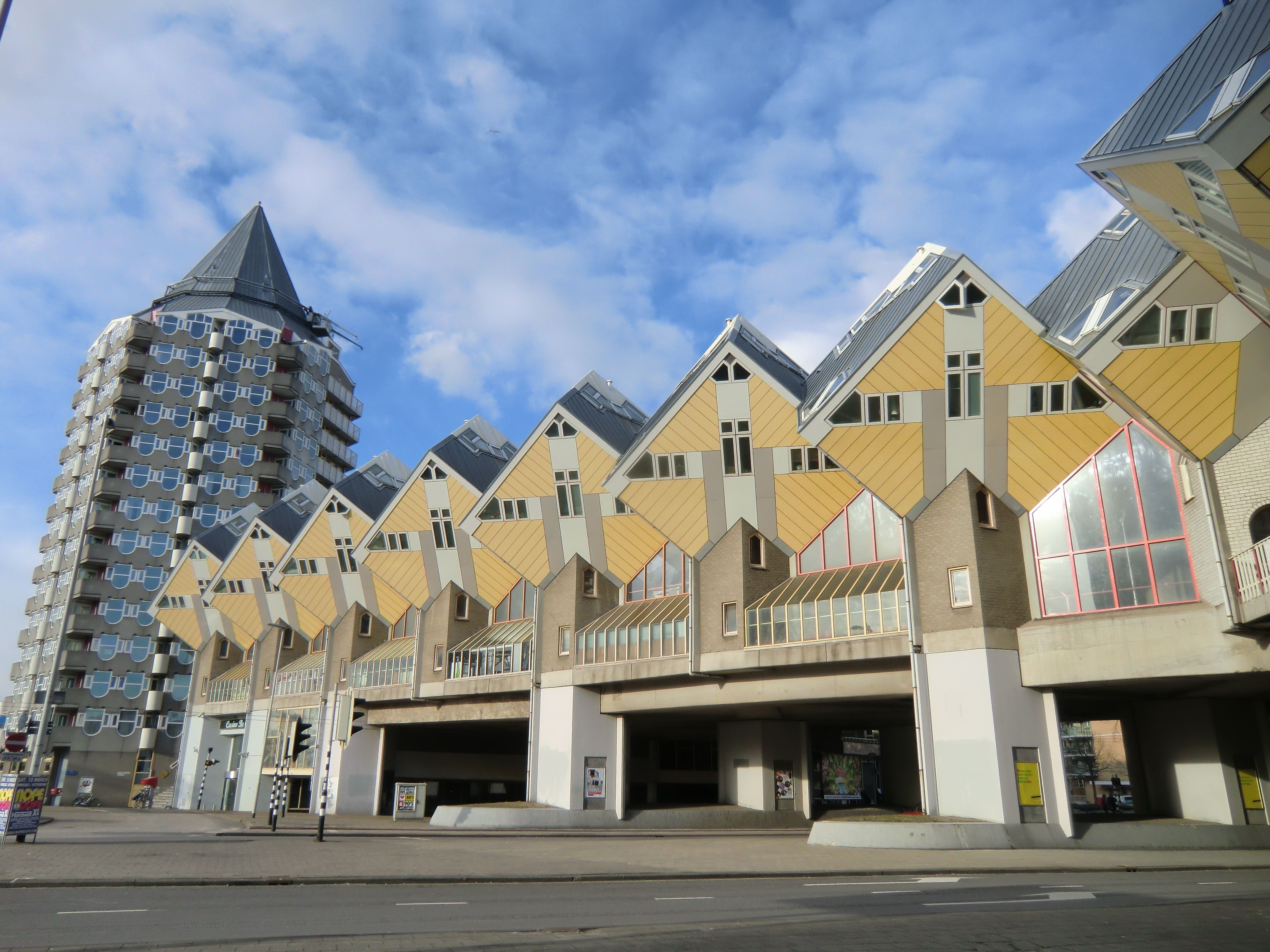 Complejo Casas Cubo, Rotterdam.