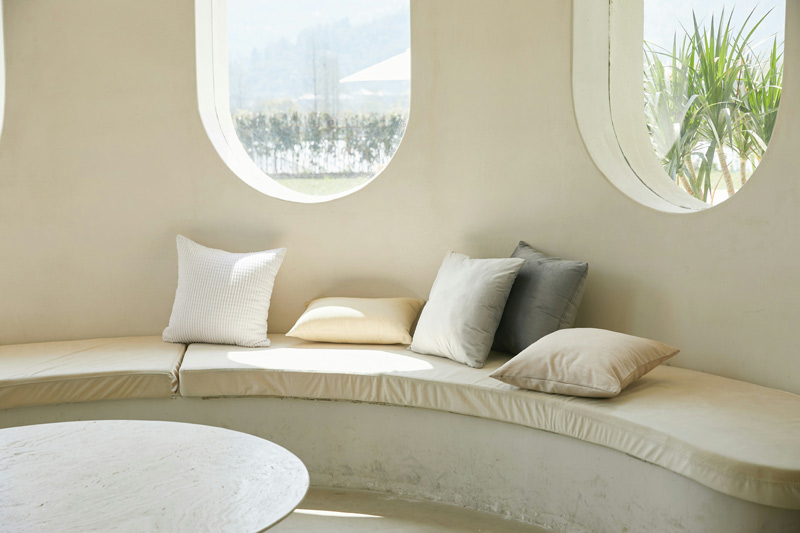 muebles cemento pulido